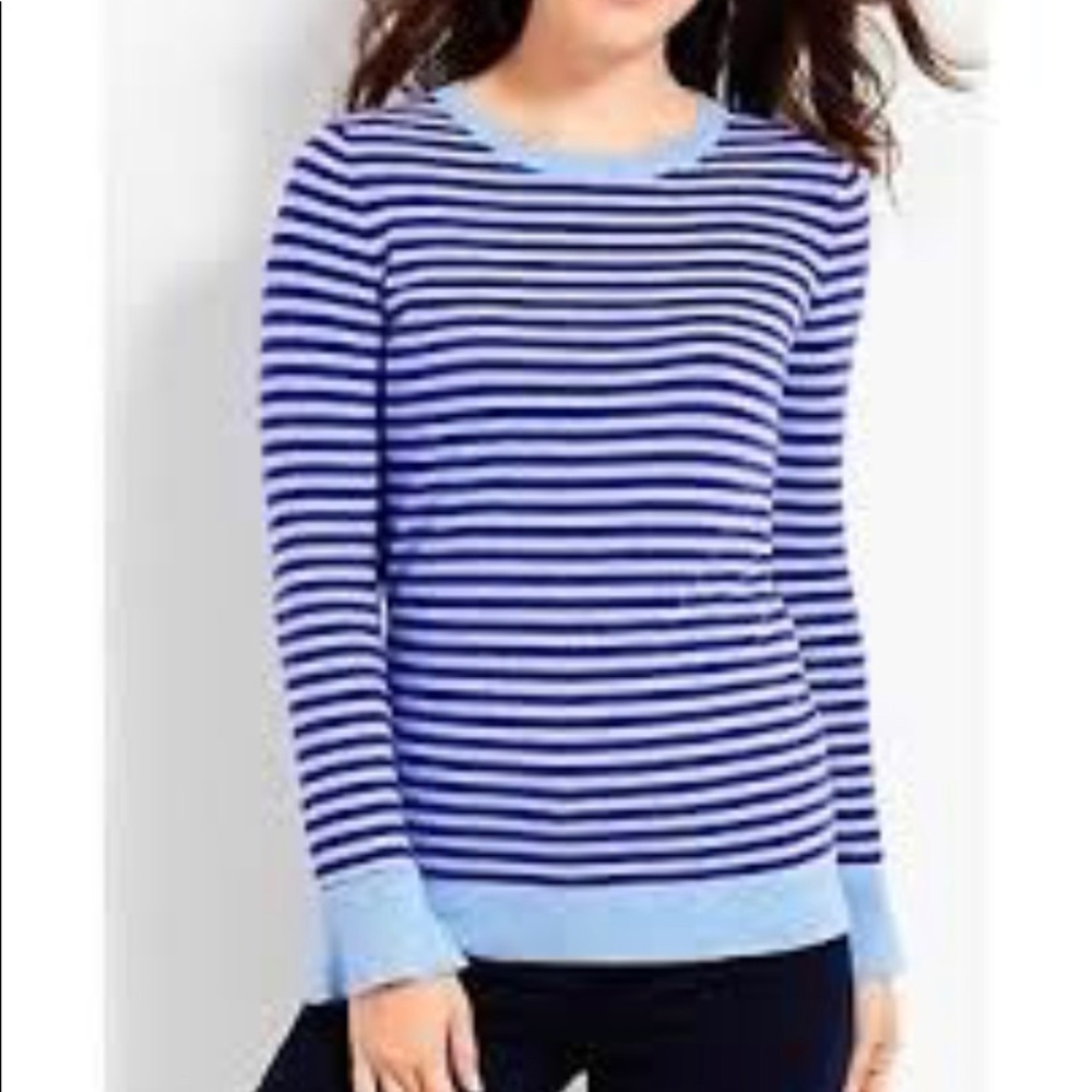 Price ✂️ NWT Talbots Flounce Sleeve Sweater